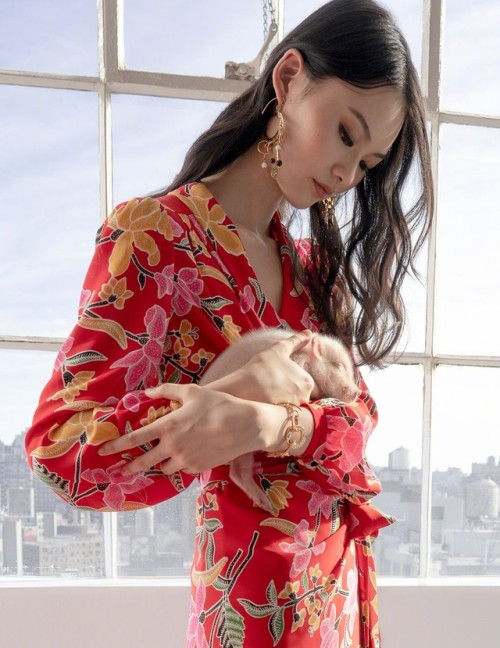He Cong for Diane von Furstenberg’s Lunar New Year campaign