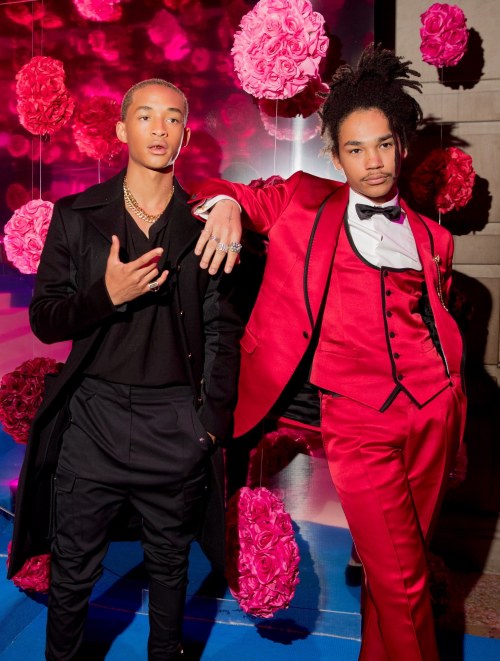 celebsofcolor:Jaden Smith and Lukka Sabbat attends the ‘Rei Kawakubo/Comme des Garcons: Art Of The I