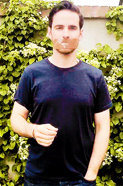 theromancaptain:  lillyanjones:  the missing part  Oh, Colin O’Donohue, we love you…. 