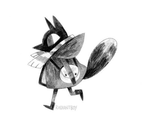 A little black fox.