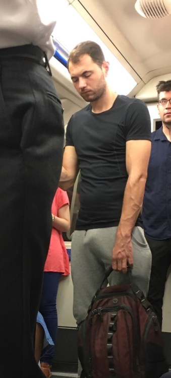 bulgescocksandpiss: Wearing grey sweatpants should be mandatory