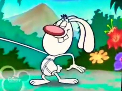 Mr. Whiskers take his clothes off after Brandy accidentally bends down to pick up her hat.Brandy and Mr. WhiskersWhere Knows Your Shame