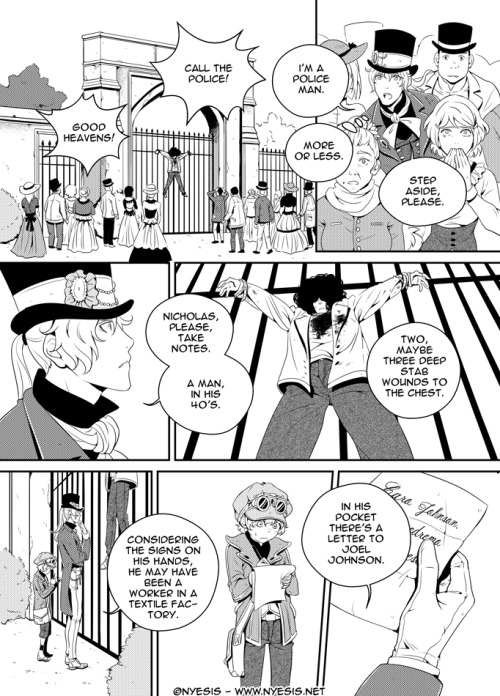 [RACERS: Chapter II - Page 19] Manga by Nyesis (Sara Fabrizi &amp; Elisa Cross)» 1st CHAPT