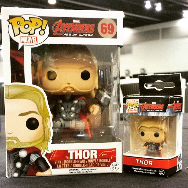 fancykraken:  OMG THE CUTENESS!!! #thor #funko #funkopops #ageofultron #vanvouverfanexpo