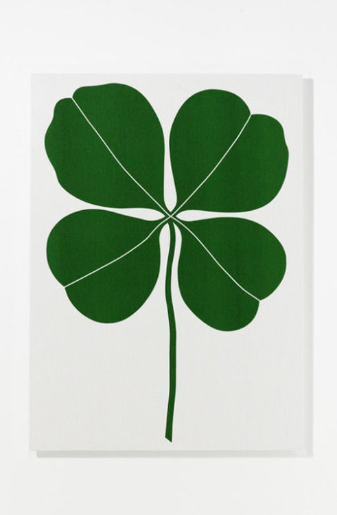 Alexander Girard, Four Leaf Clover, 1971. From the Environmental Enrichments Panels. Via Vitra
