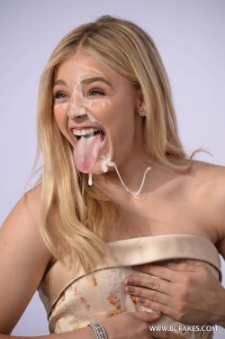 Celeb facial cumshots