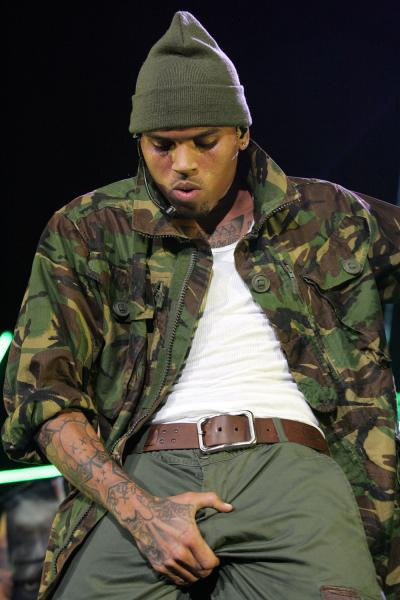 XXX Chris Brown. photo