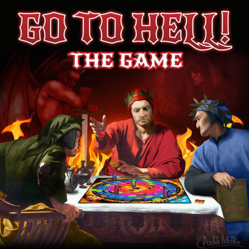 archiemcphee: Go to Hell! The Game Gather your friends and family together for a devilish dash throu