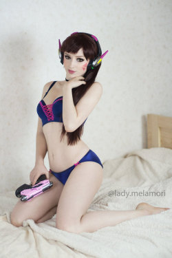 hotcosplaychicks:  D.va lingerie photoshoot teaser by ladymelamori   Check out http://hotcosplaychicks.tumblr.com for more awesome cosplay We’re on Facebook!https://www.facebook.com/hotcosplaychicks 