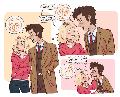 My Most Recent Random Thing Ive Been Thinking About Is Theidea That Doctor Flirts With Rose In Gallifreyan