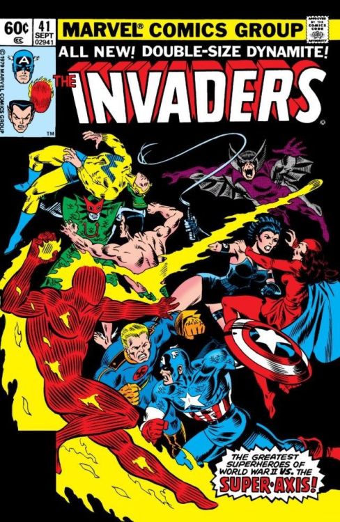 Though published in the 1970s, the Invaders comics were a flashback series set in World War II. 