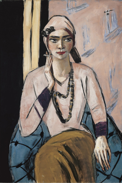 Quappi in pink, Max Beckmann.