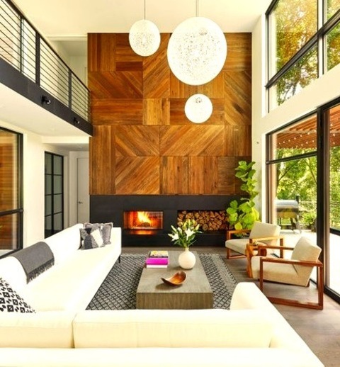 Living Room - Modern Living RoomIdeas For Remodeling A Medium-sized Living Room In The Modern Loft Style