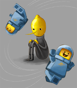 robotoco:  Lemongrab and Benny doodleThe