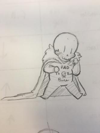 badgertablet:  potato-arts:   But consider this:  Swapfell Papyrus as a little bean