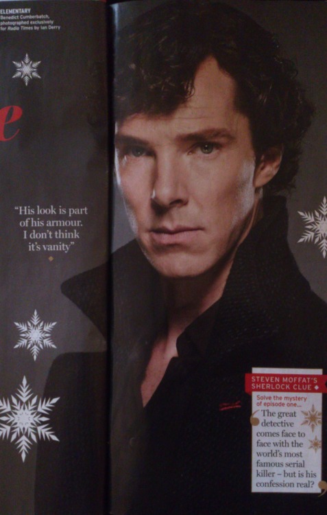 tookmyskull: thetimemoves: tookmyskull: tpejfkgvaema: sherlock in the christmas/new year issue of ra