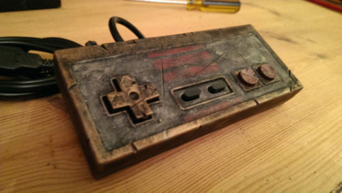 ministryofpeculiaroccurrences: retrogamingblog:Steampunk Nintendo Mods made by IgnisFatuus What a fa