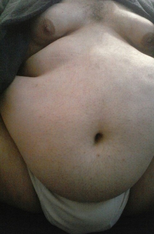 Belly looming overhead