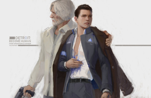 Detroit: Become HumanHank is a relatable character because we got heart attack every time Connor try