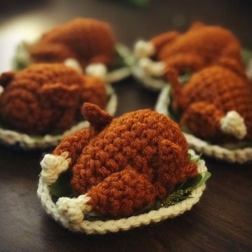 craftyiscool:No such thing as a free meal but there is free turkey. Pattern at craftyiscool.com and 