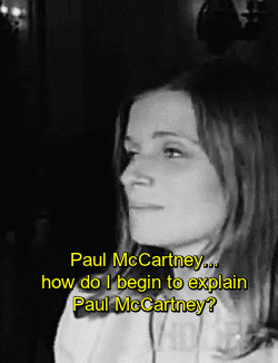 notime-nospace-justme:  Paul McCartney meets Mean Girls. 