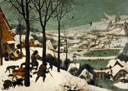 o-uroboro:Andrei Tarkovsky, Zerkalo, 1975 / Pieter Bruegel the Elder, The Hunters in the Snow, 156