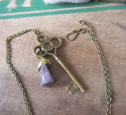 All my charm jewelry is on sale, from $5 to $10 off each one!  Follow the link for skeleton key