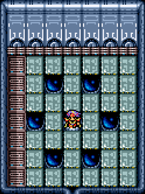 kartridges: Saveroom in the Tower of Zot - Final Fantasy IV - Square-Enix, SNES, 1991.