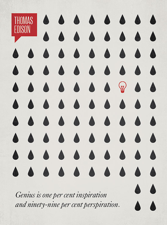 weandthecolor:  Illustrated Quotations Illustrated poster series by DesignDifferent of