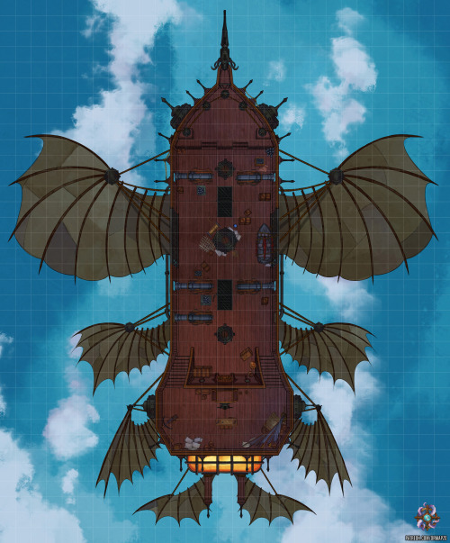 Hello, everyone!On the last Patreon poll, the winner was the War Airship. I was quite happy about it
