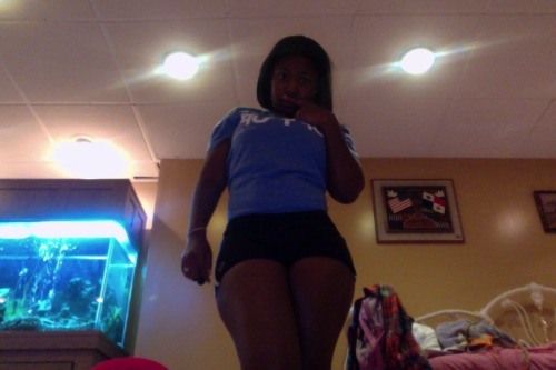 youwish-youcould:  I know that ass you got come with attitude in ya swag girl