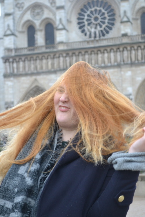 Long hair in the wind - expectations vs reality. 