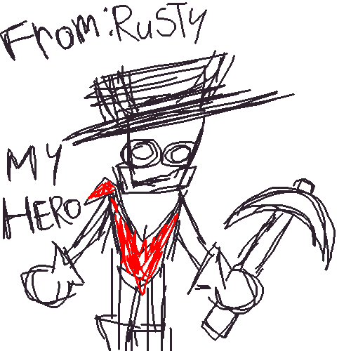 ramondaxd: Rusty and uncle Joe because I love them &lt;3(UNCLE JOE MY BELOVED-)