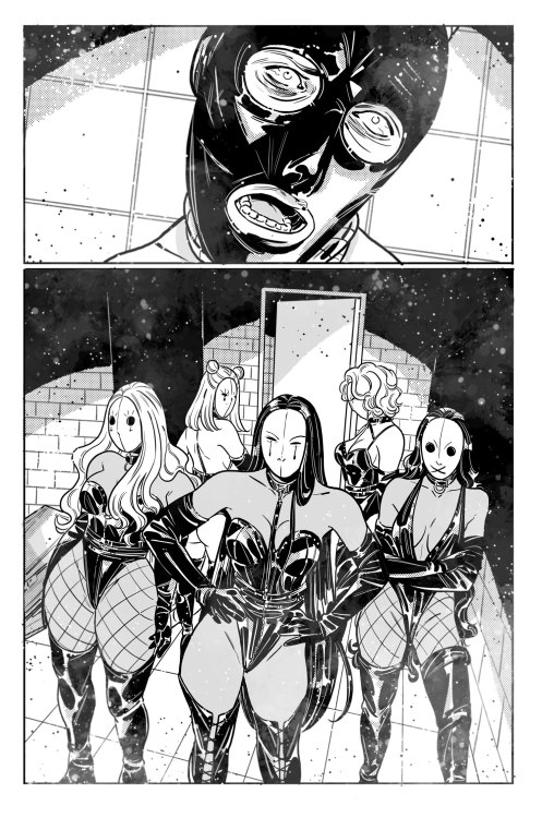 Fav B&amp;W pages from Lovesick issue 2 available only in digital form on comixology.com