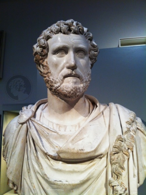 Marble bust of Emperor Antonino Pius, 2nd century AD, British Museum, London, United Kingdom