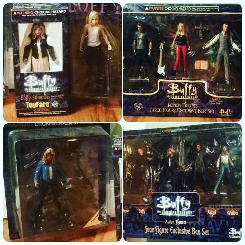 I went to find my Buffy figures and was a little shocked to see how many I have. (These are *only* t