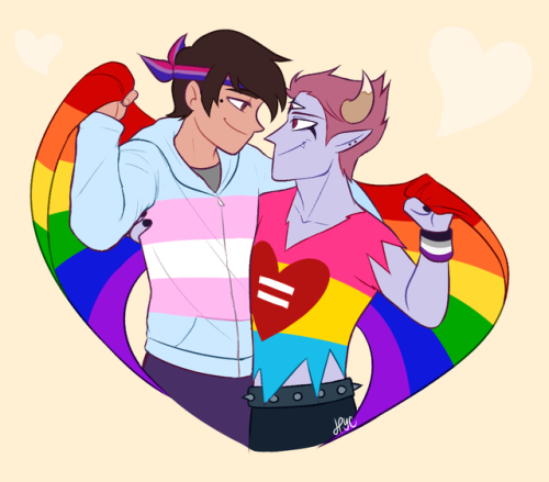 chocogummiesx:Happy Pride Month! Tomco edition!holy guac guys, i hit 1k followers ;o; //i can’t beli