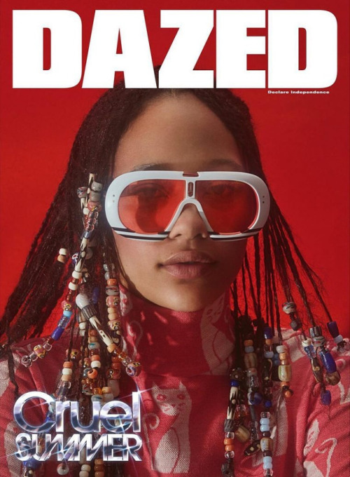 sinnamonscouture:Selena Forrest Covers Dazed Summer 2017