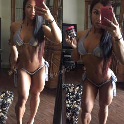 fitfiguregirls:  Tina: As the O is approaching,