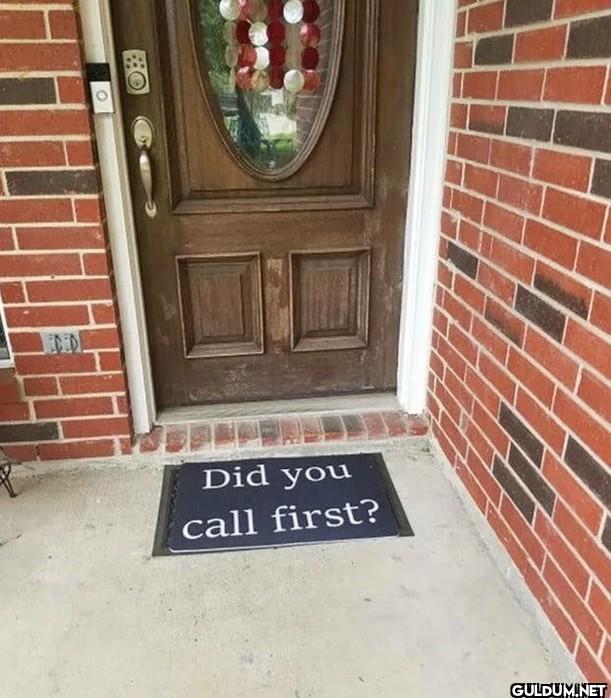 The perfect doormat...