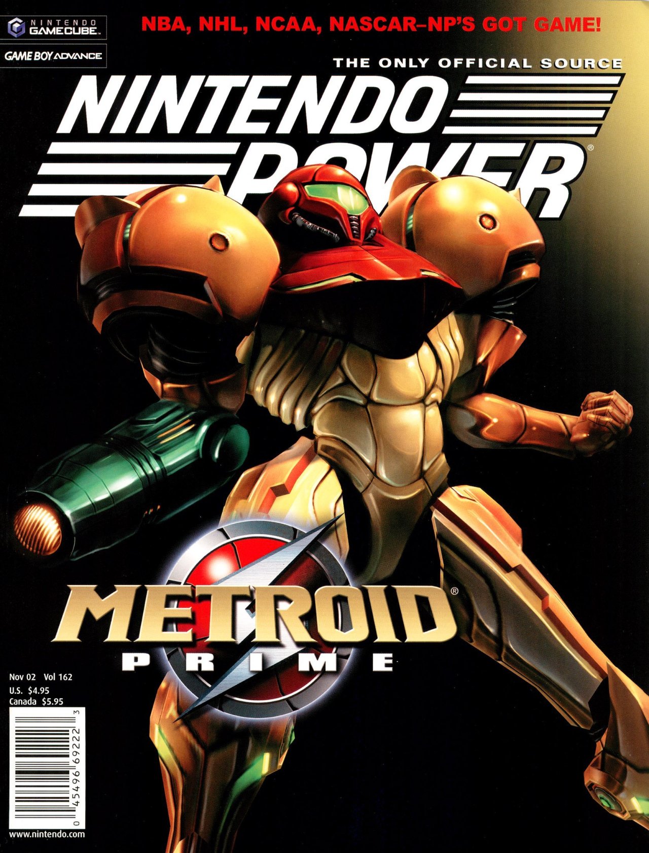Nintendo power. Nintendo Power Metroid. Nintendo 2002. Metroid Prime Cover.
