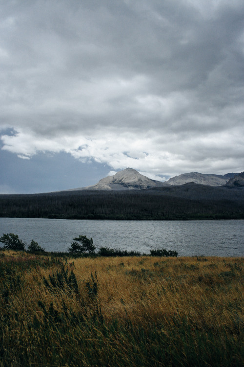 swiftcurrent lake and st. mary’s lake, glacier national park