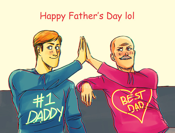 Remember to greet your dads today!