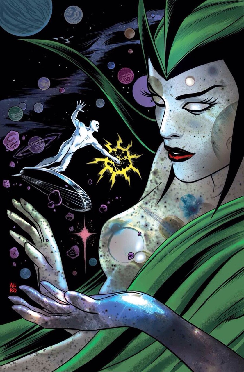 westcoastavengers:  Silver Surfer by Mike Allred