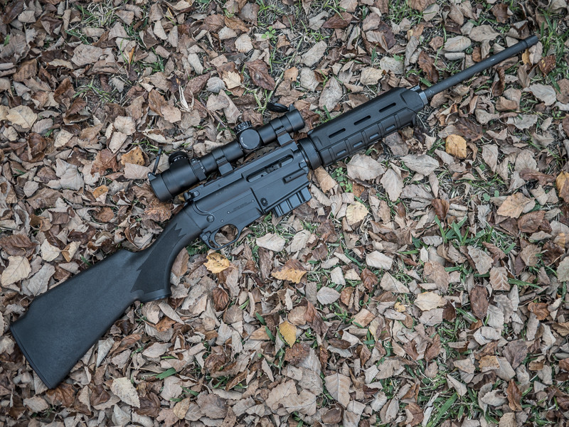 gunrunnerhell:  ARES Defense SCR A semi-auto rifle available in 5.56x45mm or 7.62x39mm.