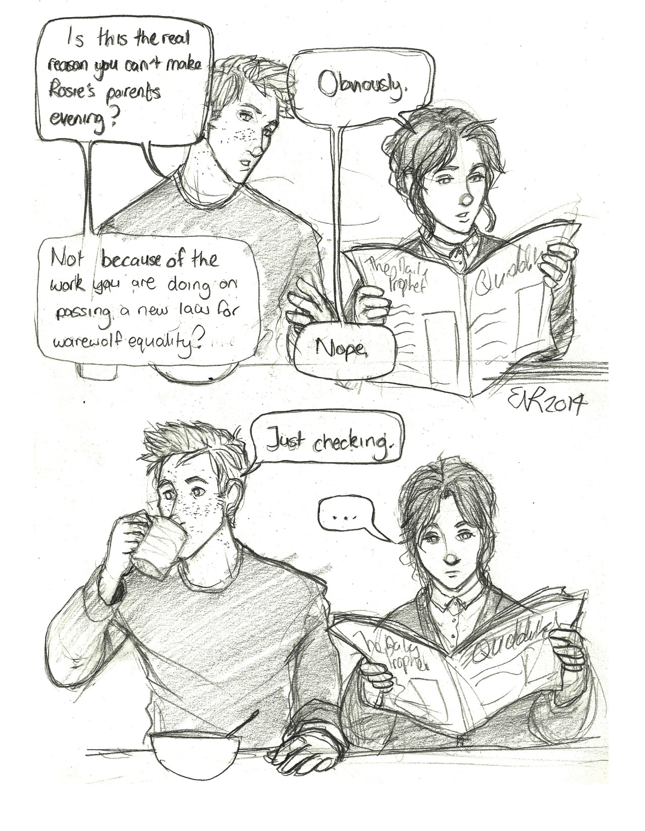 tlpursuit:  After the statement by JKR yesterday, J-dawg text me a little scene that