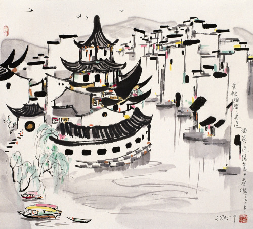 geritsel:Wu Guanzhong