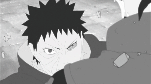 anamelessshinobi:  Requests By: temporarily-insane-individual​ (1/3)Naruto Shippuden Episode 375 | Kakashi VS Obito