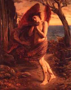 Simeon Solomon - Love In Autumn (1866)