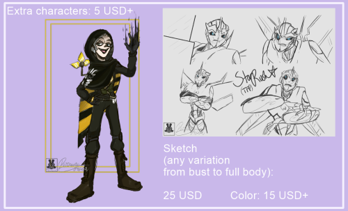 2021 COMMISSIONS!TWITTER INSTAGRAMcontact me through my g-mail!